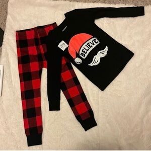 NWT Christmas Santa Toddler Unisex Pajamas